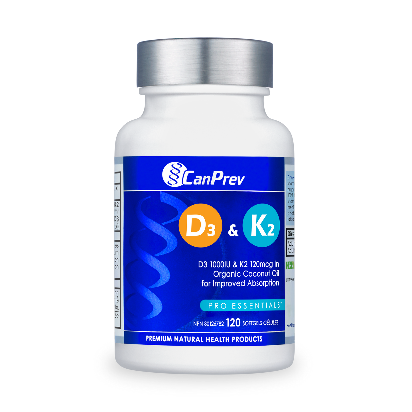 D3 & K2 - Organic Coconut Oil