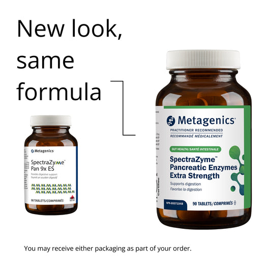 SpectraZyme(TM) Pancreatic Enzymes Extra Strength (Anciennement SpectraZyme PAN 9X ES)