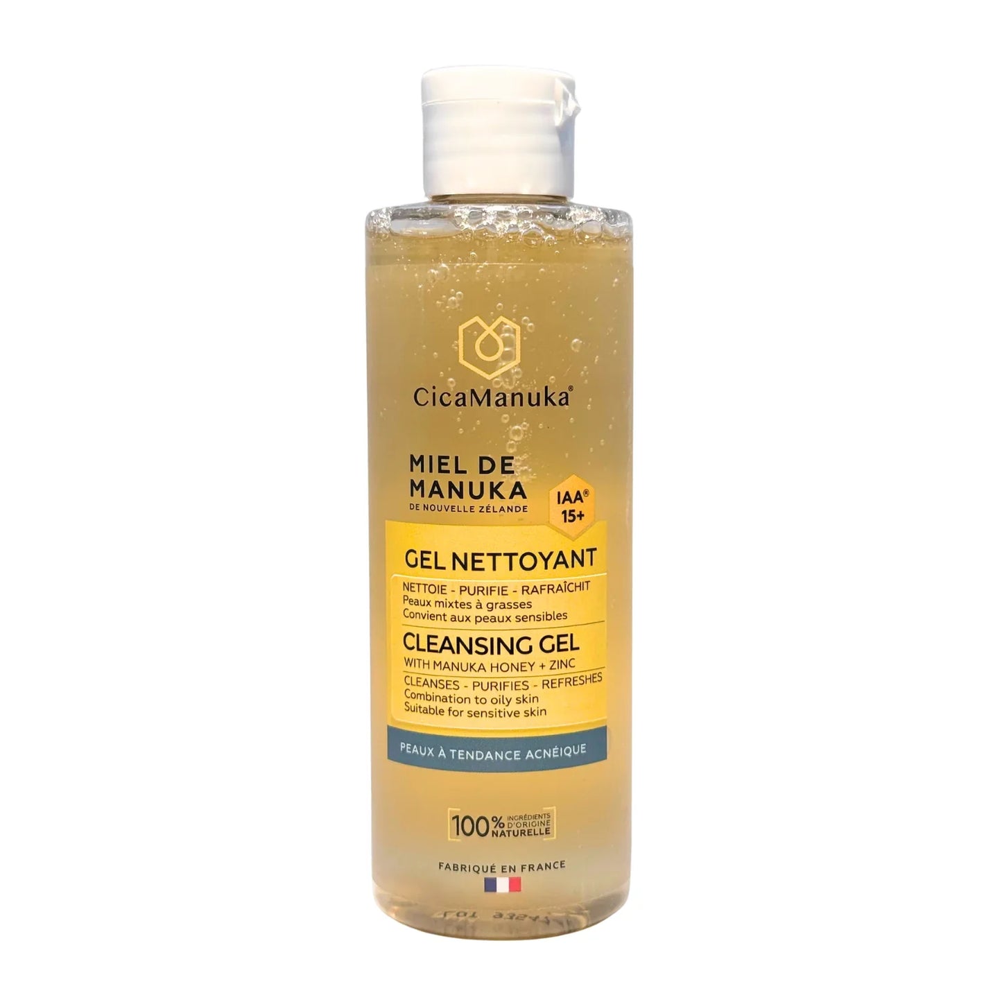 Gel nettoyant au miel de Manuka