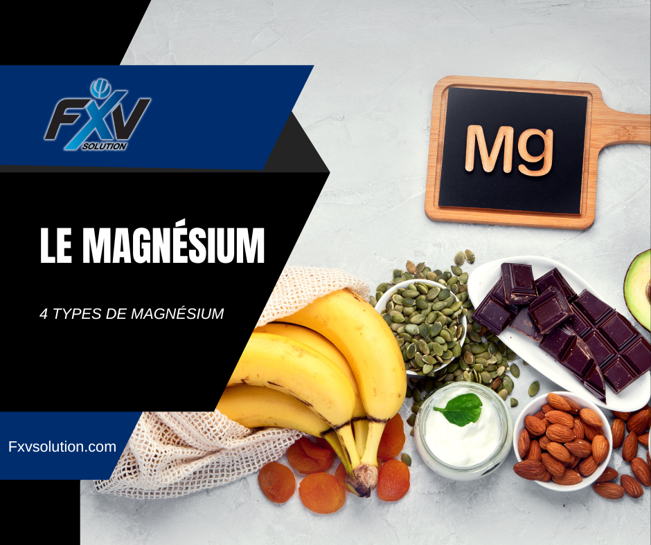 4 types de magnésium