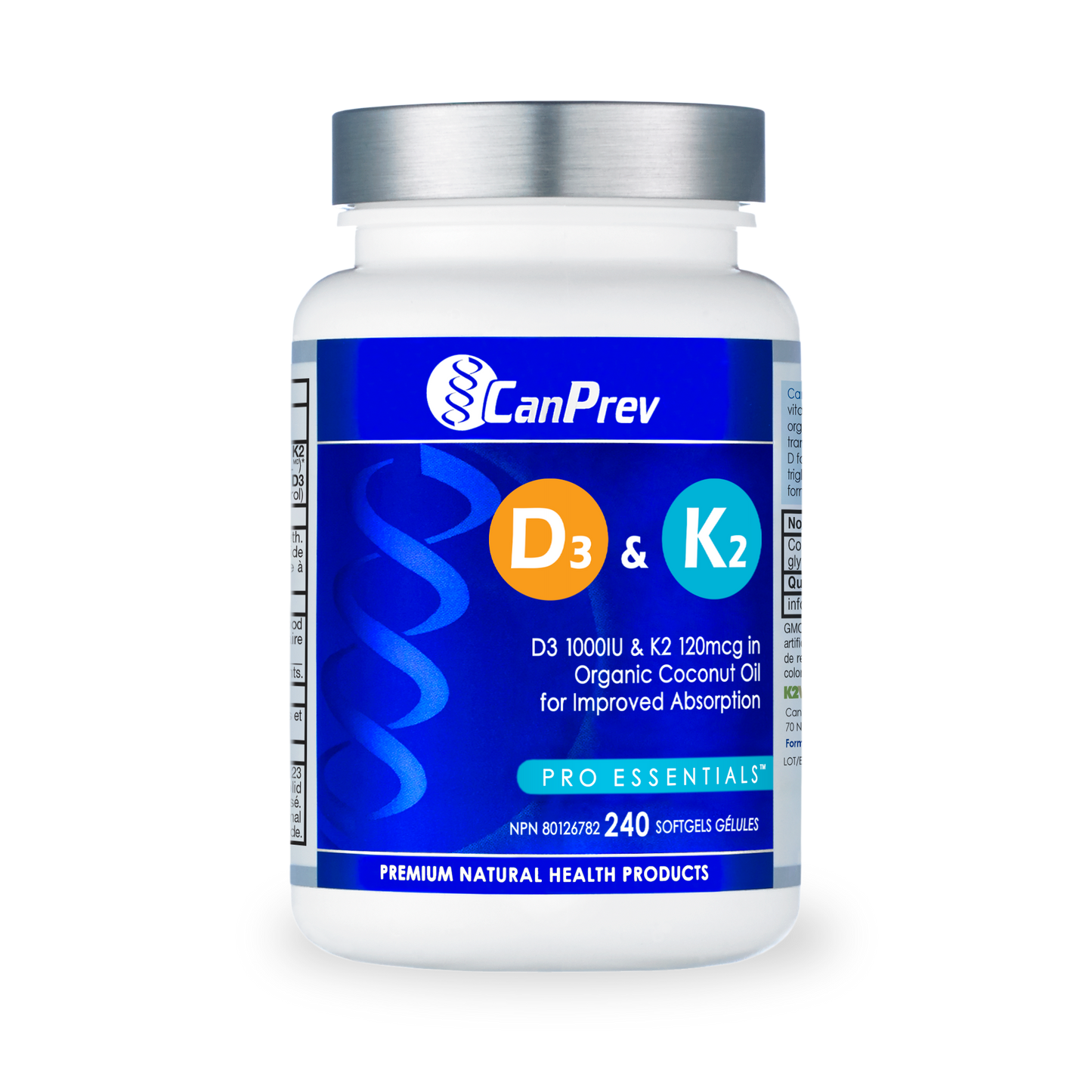 D3 & K2 - Organic Coconut Oil