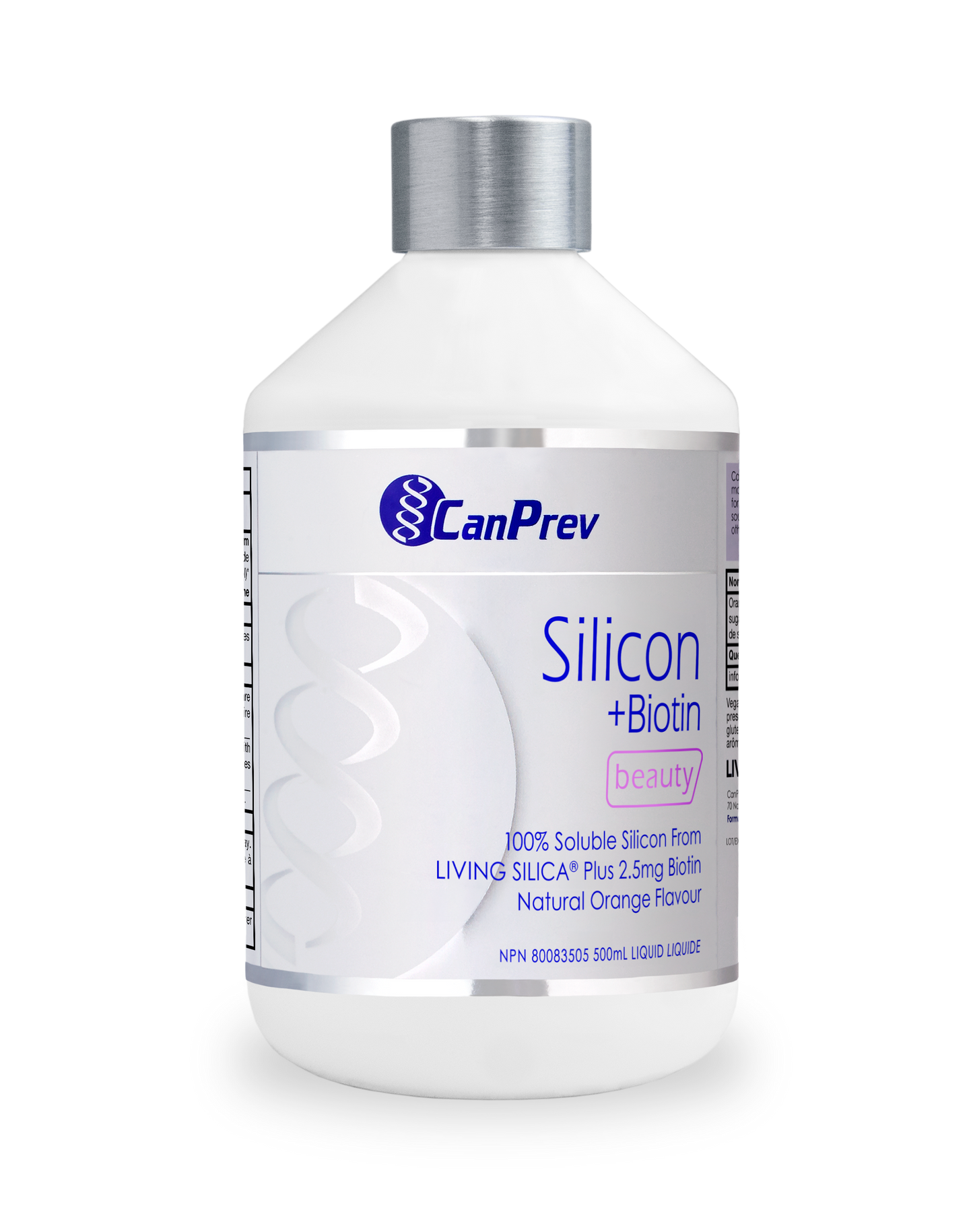 Silicon + Biotin - Liquide - Saveur naturelle d'orange