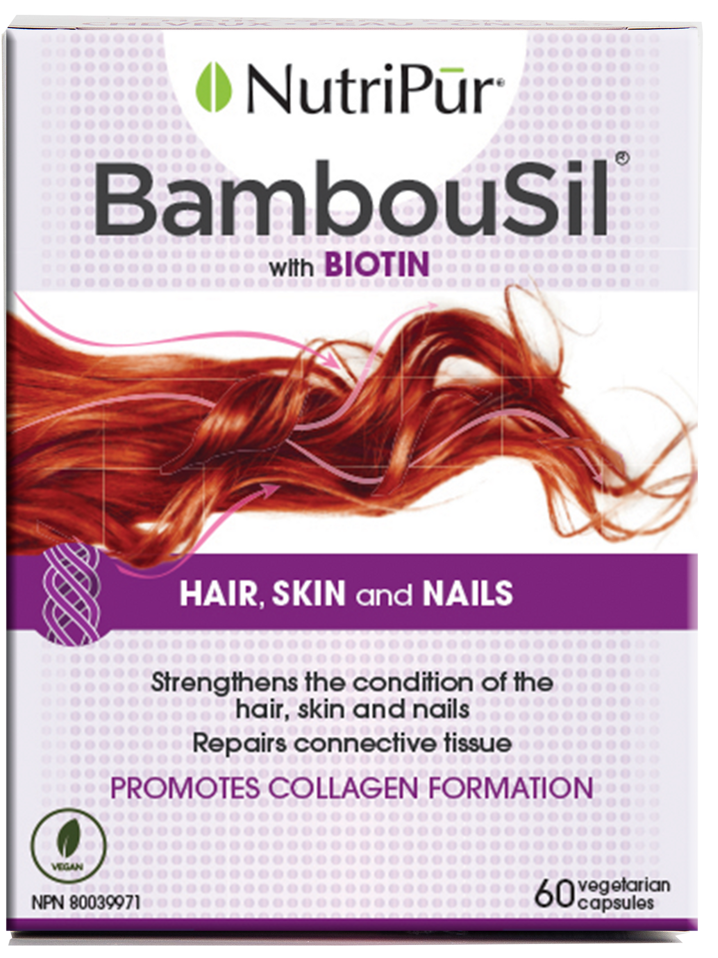 BambouSil Cheveux Peau Ongles