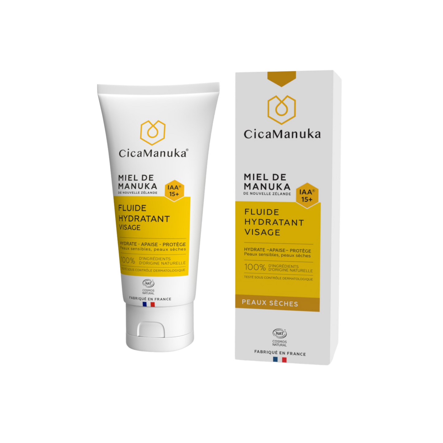 Fluide hydratant visage 2% IAA®15+