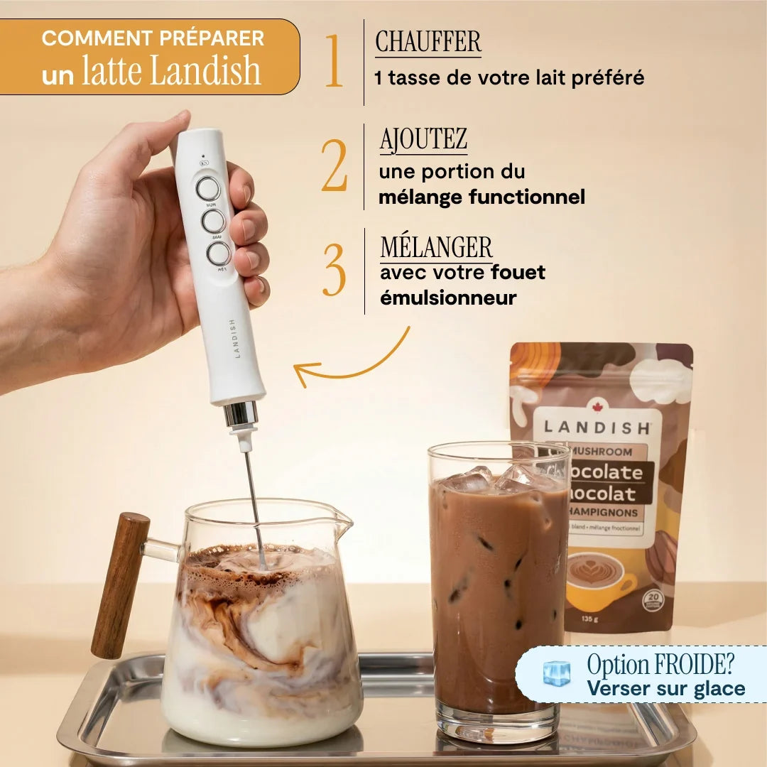 Chocolat Chaud aux 5 Champignons