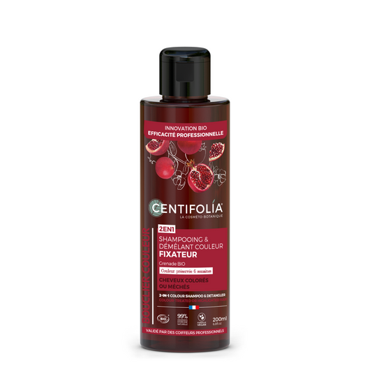 Shampooing & démêlant couleur 2-en-1 - cheveux colorés ou méchés