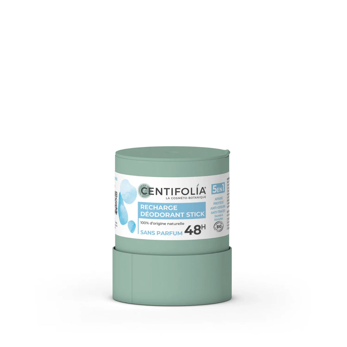 Déodorant stick rechargeable 48h