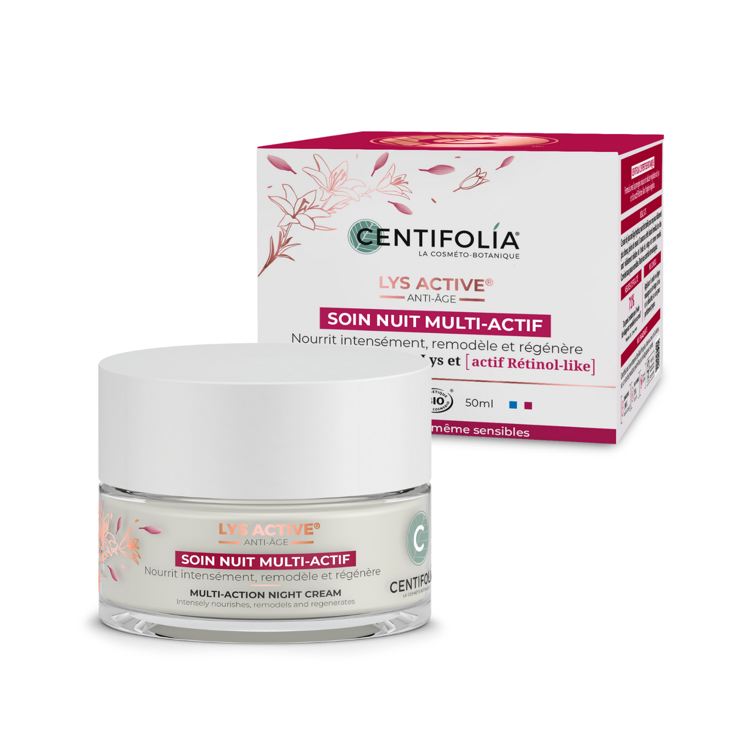 Soin nuit multi actif Lys Active®