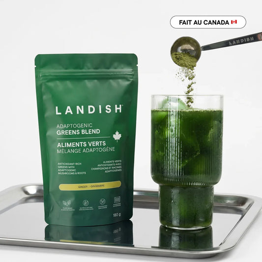 Aliments verts (Greens) mélange adaptogène