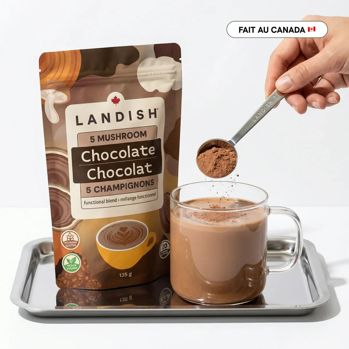 Chocolat Chaud aux 5 Champignons