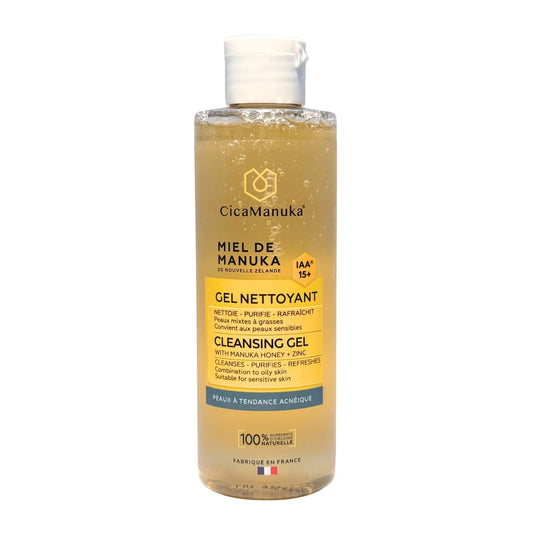 Gel nettoyant au miel de Manuka