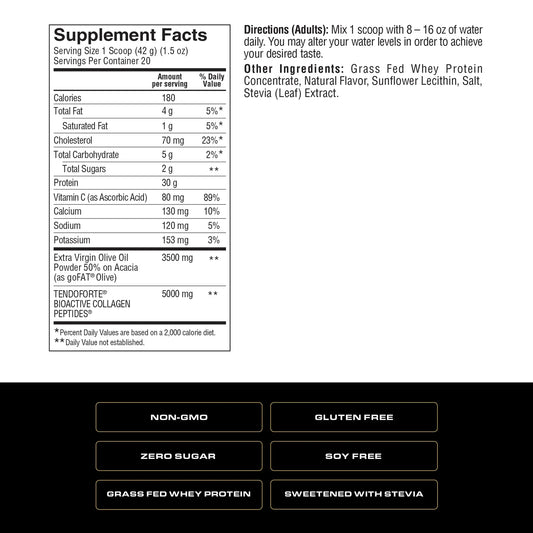 Grass Fed Whey