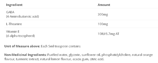 Liposomal GABA & L-Theanine