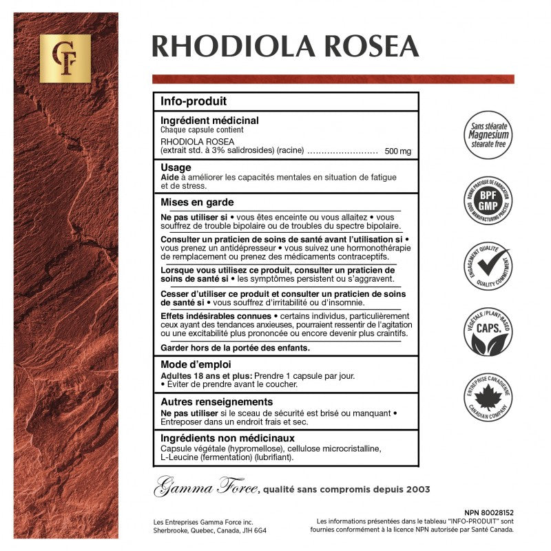 Extrait Rhodiola
