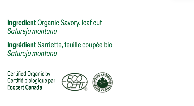 Sarriette - feuille coupée