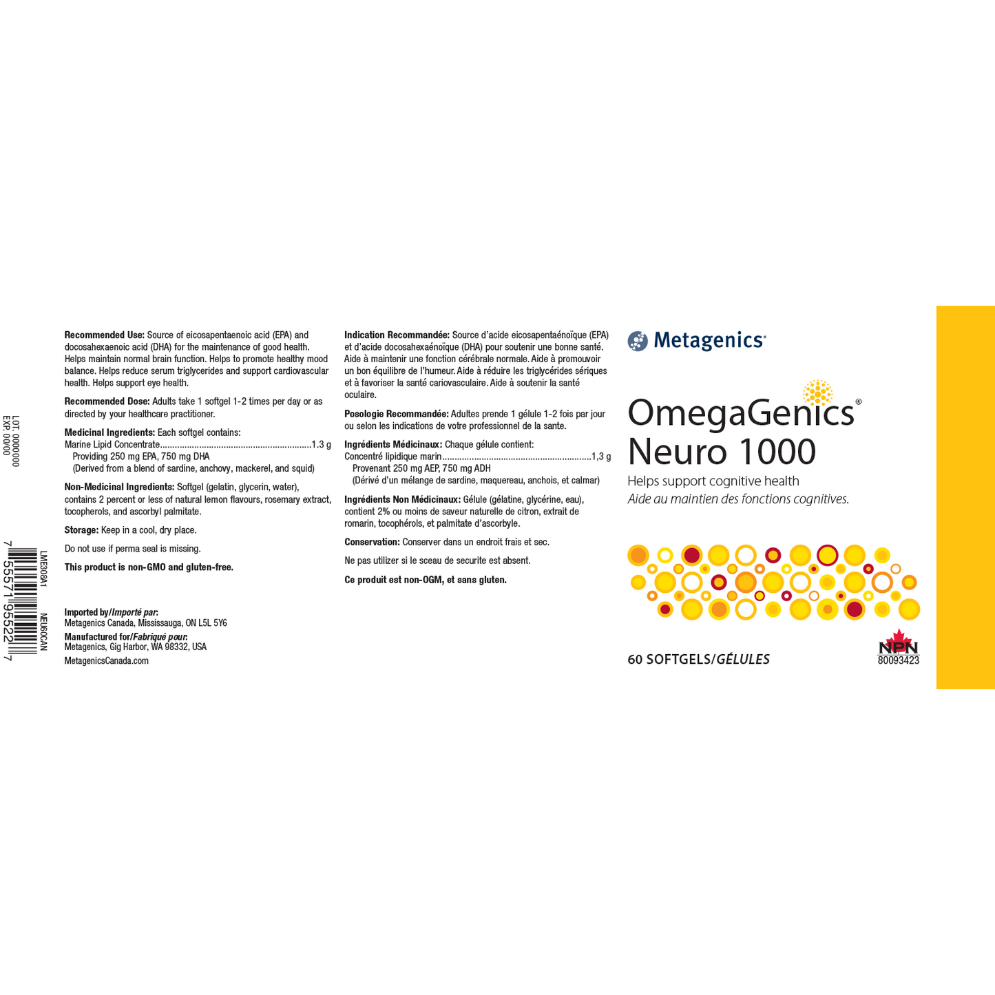 Omegagenics Neuro1000