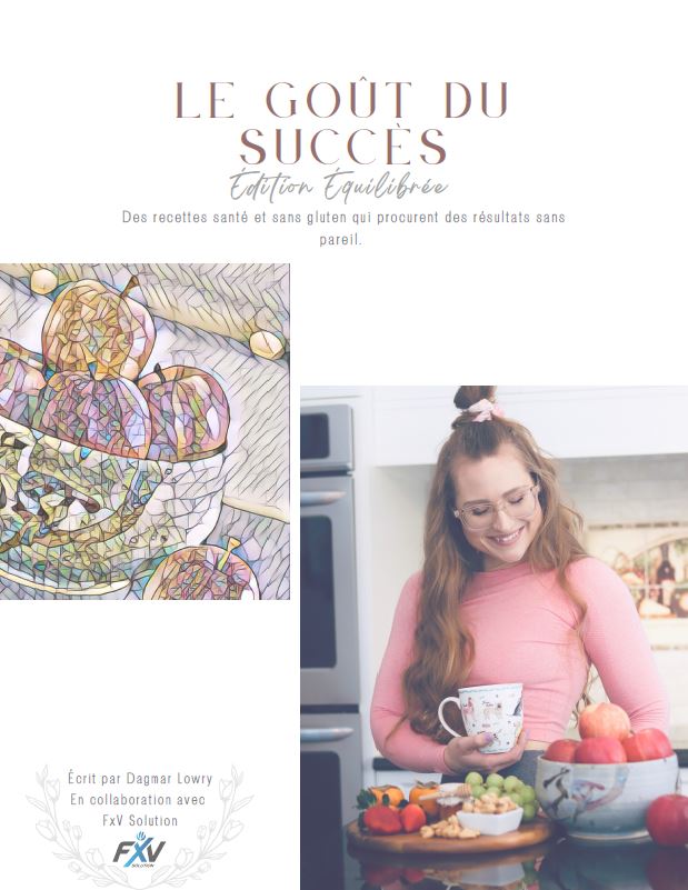 PAPER VERSION - Livre de recettes: Le goût du succès / Recipe Book: The taste of success