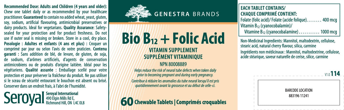 Bio B12 + Folic Acid