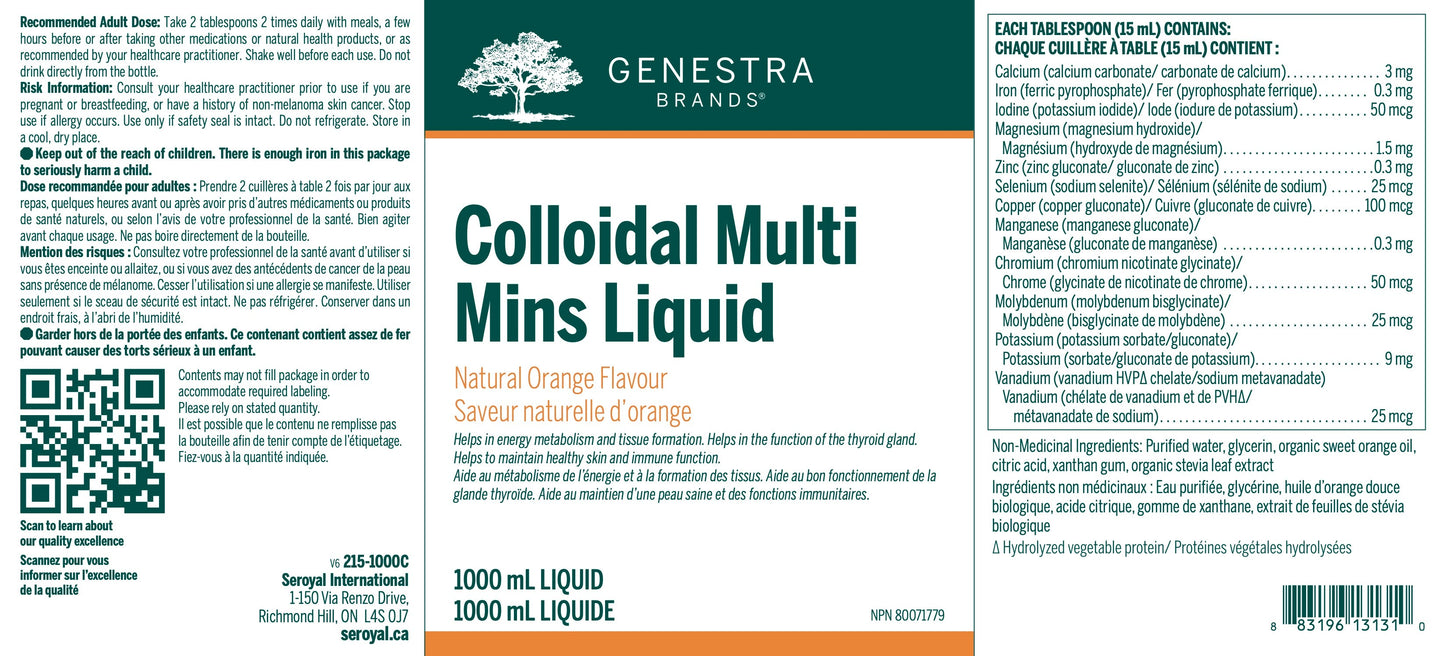 Colloidal Multi Mins Liquid