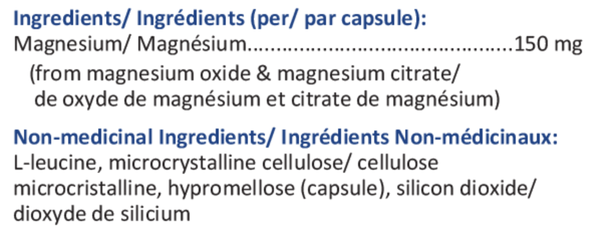 Mg-Lax (Adoucissant pour les selles)